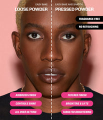 Easy Bake Fragrance Free Loose Baking and Setting Powder