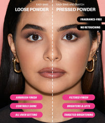 Easy Bake Fragrance Free Loose Baking and Setting Powder