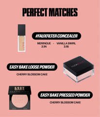 Easy Bake and Snatch Pressed Talc-Free Brightening and Setting Powder