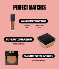 Easy Bake and Snatch Pressed Talc-Free Brightening and Setting Powder