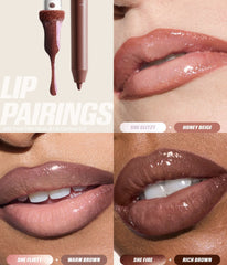Icy Nude FAUX FILLER Lip Gloss