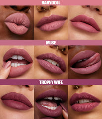 Liquid Matte Ultra-Comfort Transfer-Proof Lipstick