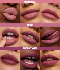 Liquid Matte Ultra-Comfort Transfer-Proof Lipstick